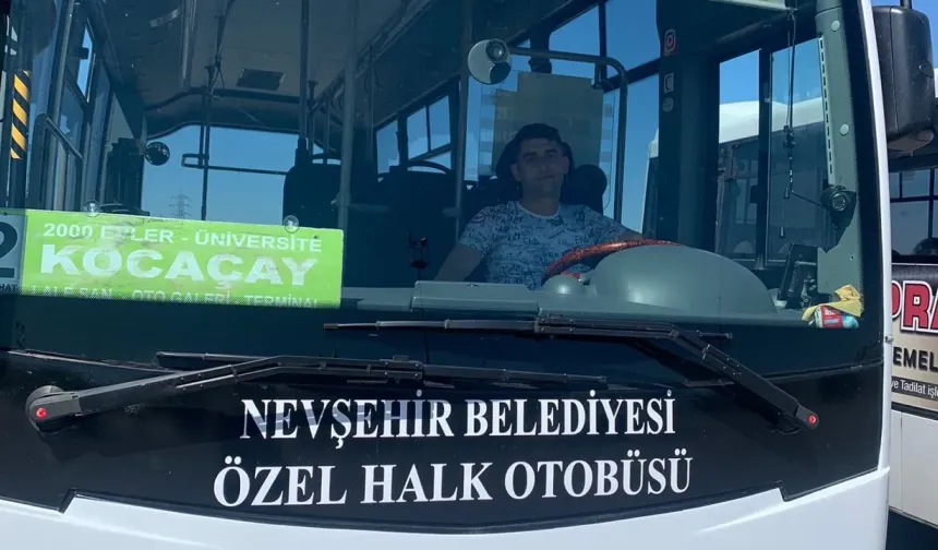Nevşehir'de özel halk otobüsü ücretine zam geldi! ...