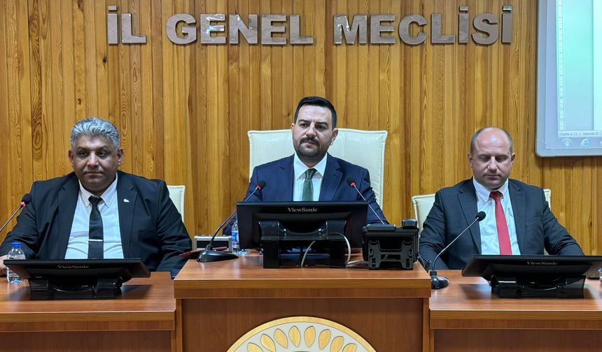 İl Genel Meclis Başkanlığına Serkan Feralan seçildi
