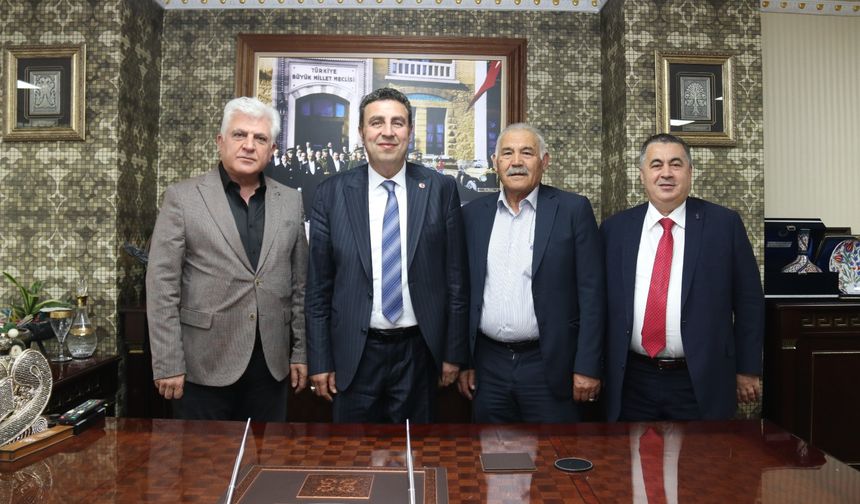 Pınarbaşı ve Birlik Başkanları Sivas Esnaf Odaları Birliğine Çalışma Ziyareti Gerçekleştirdi