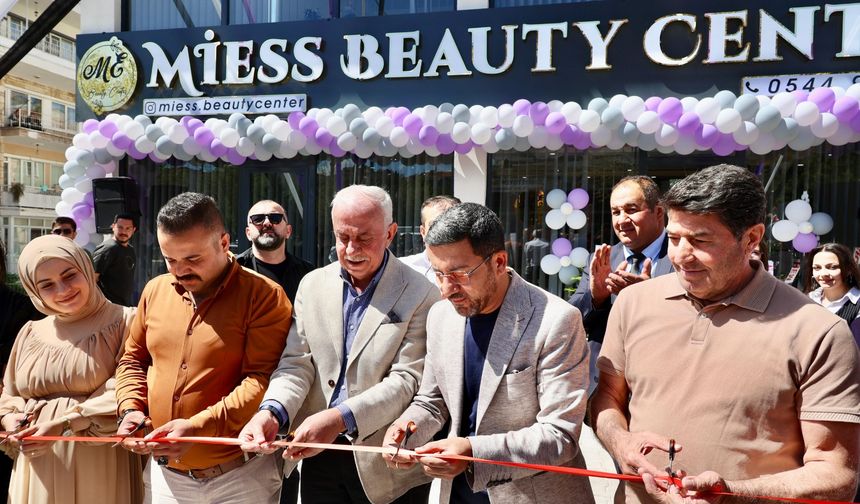 Miess_Beautycenter güzellik merkezi açıldı