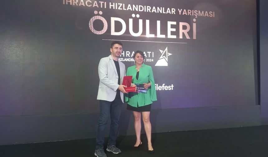İhracatı Hızlandıranlar Başarı Ödülü Nevşehir'e!