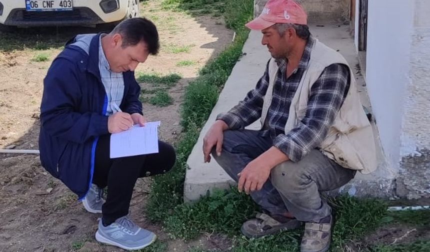Nevşehir'de 'Çiftçi Eğitimi İhtiyaç Analizi' anketi yapıldı