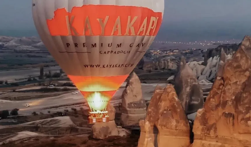 Kapadokya’da Bayramda ziyaretçi rekoru kırıldı