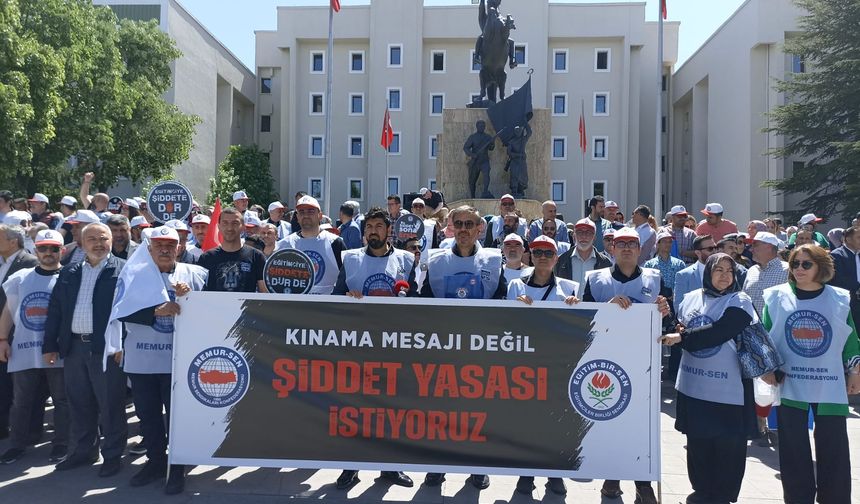 Nevşehir EBS'den Öğretmene şiddete tepki!