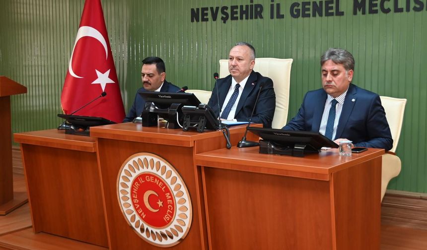 Nevşehir İl Genel Meclisi’nde Yeni Dönem Başladı