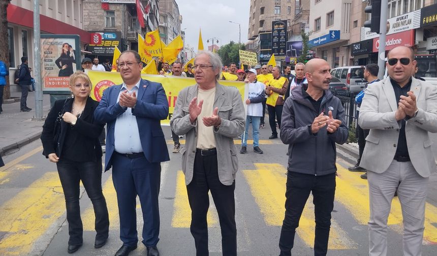 Nevşehir'de 1 Mayıs İşçi Bayramı böyle kutlandı