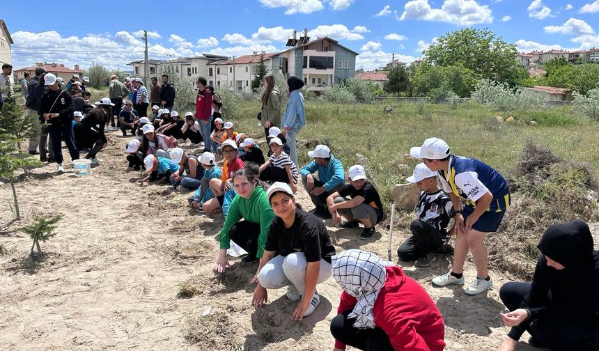 Avanos'ta 'Çocuklar toprakla buluşuyor' projesi