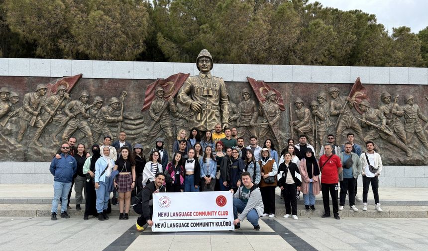 NEVÜ Language CommUnity Kulübü’nden Çanakkale’ye Tarihi Gezi