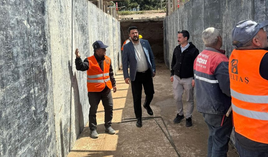 Milletvekili Çalışkan, Nevşehir-Acıgöl yolu çalışmalarını yerinde inceledi