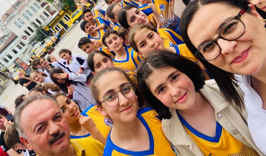 Avanos Ahmet Ergün Ortaokulu finale yükseldi