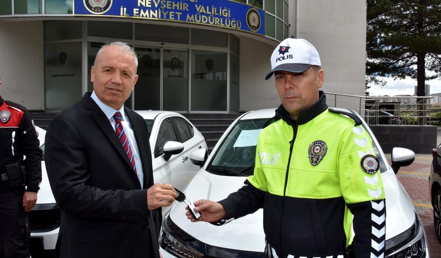 Nevşehir İl Emniyet Müdürlüğü Filosuna 9 Yeni Araç Katıldı