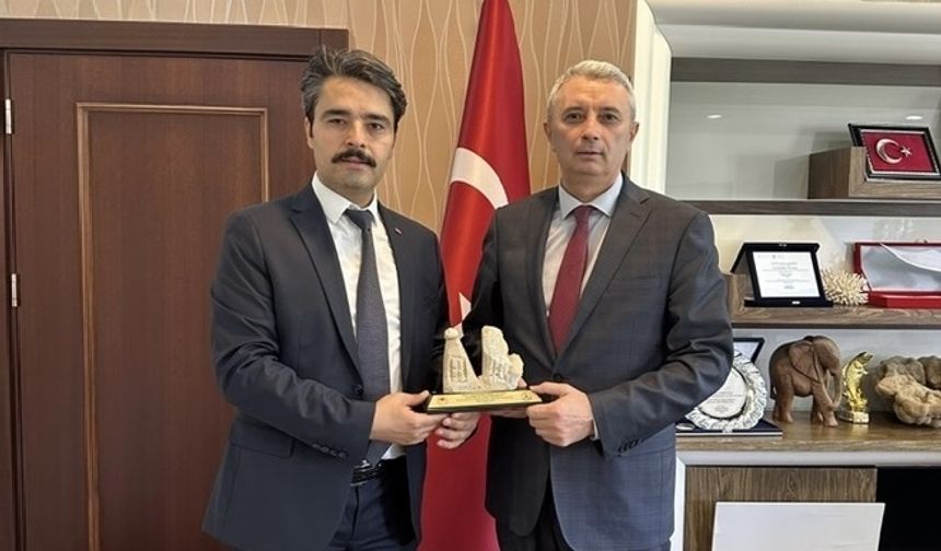Genç Nevşehirliler Derneğinden Genel Müdür Turgay Türkyılmaz'a Hemşehri Ziyareti