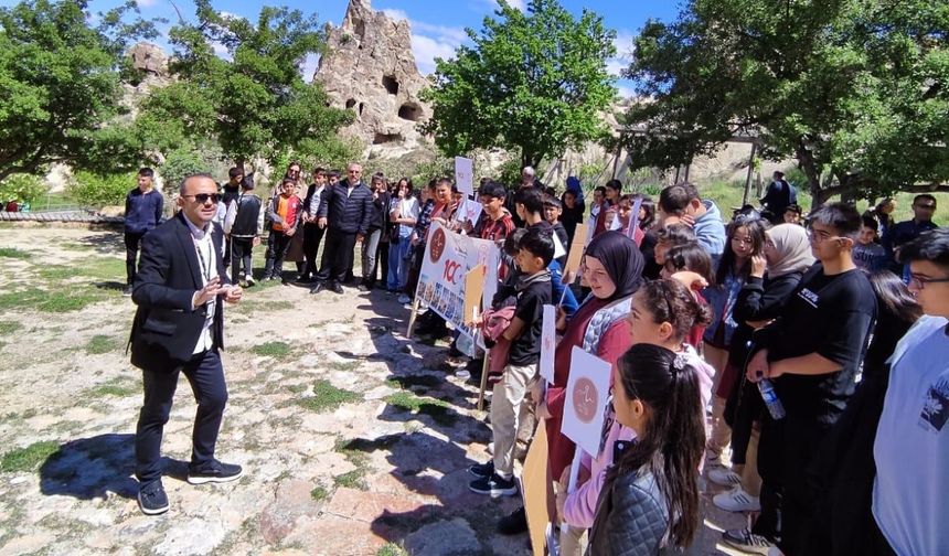 Nevşehir'de 100.Yılda 100 Yer, 100 Öğrenci Projesi