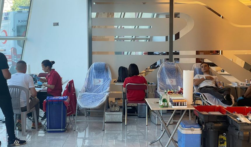 Kızılay Kapadokya hastanesinde kan bağış kampanyası düzenledi
