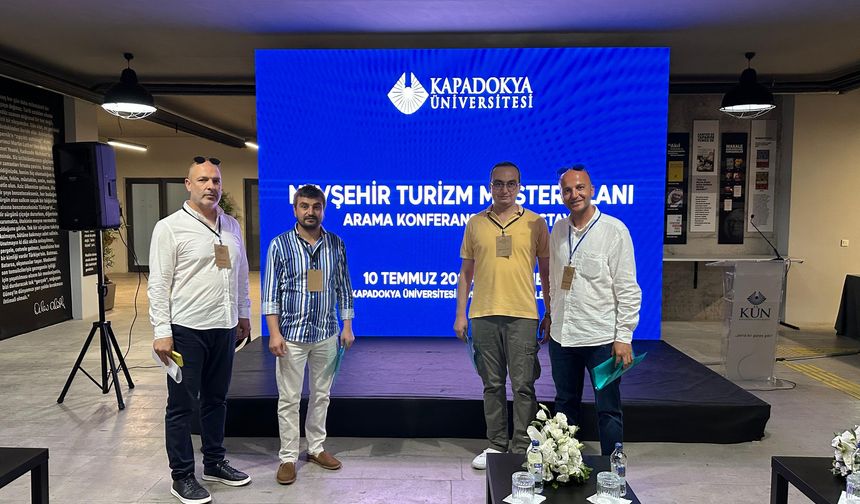 NESİAD, Nevşehir Turizm Master Planı Konferansına Katıldı