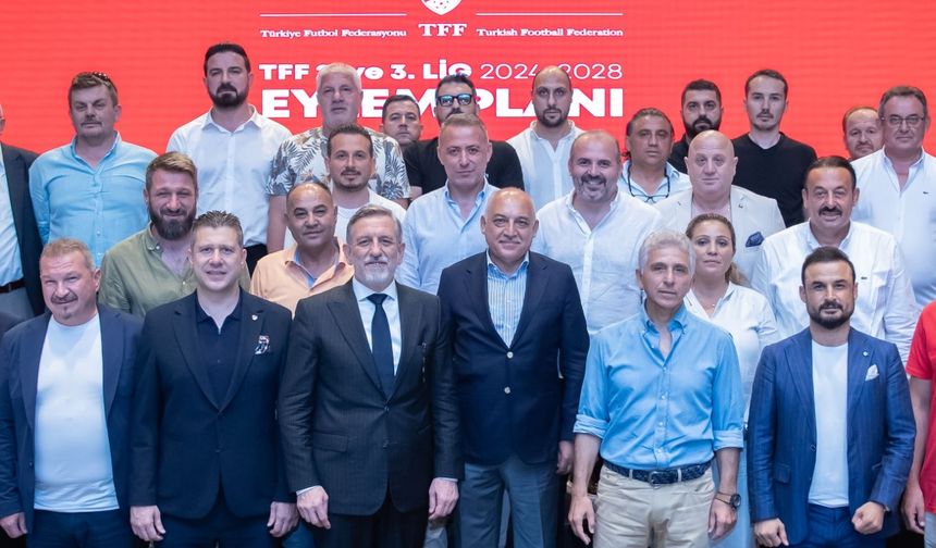 TFF 3. Lig 2024-2028 Eylem Planı Toplantısı, Riva'da Yapıldı