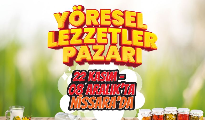 Yöresel Ürünler Pazarı Nevşehir Nissara AVM'de Açıldı