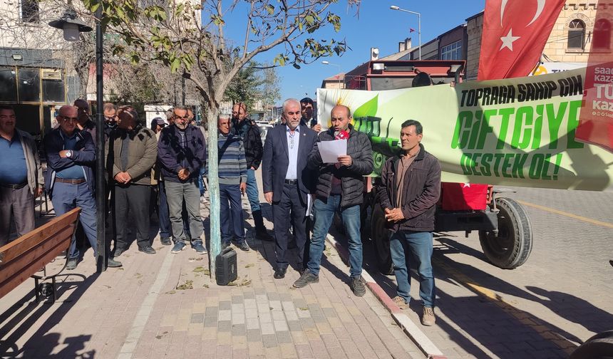 Nevşehir SP'den çiftçiye destek ol çağrısı