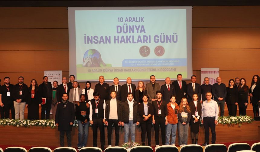 NEVÜ’de ‘Dünya İnsan Hakları Günü’ Konulu Paneli Düzenlendi