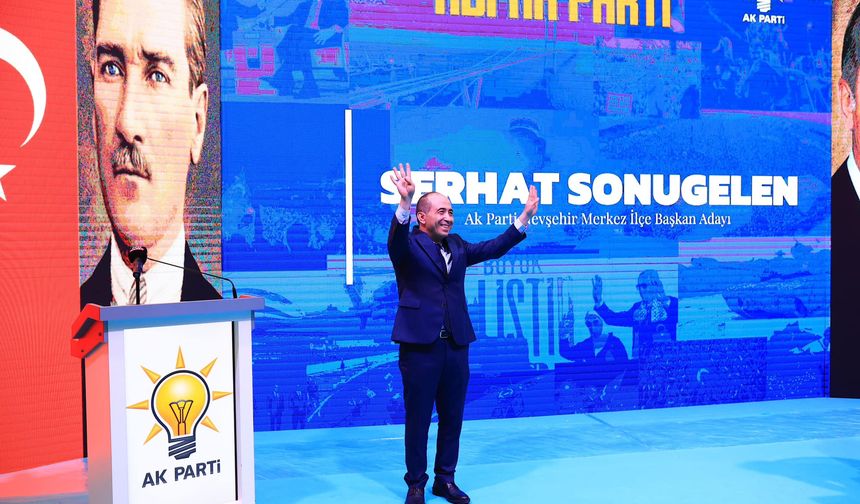 AK Parti Nevşehir Merkez İlçe'de 8. Olağan Kongre Coşkusu