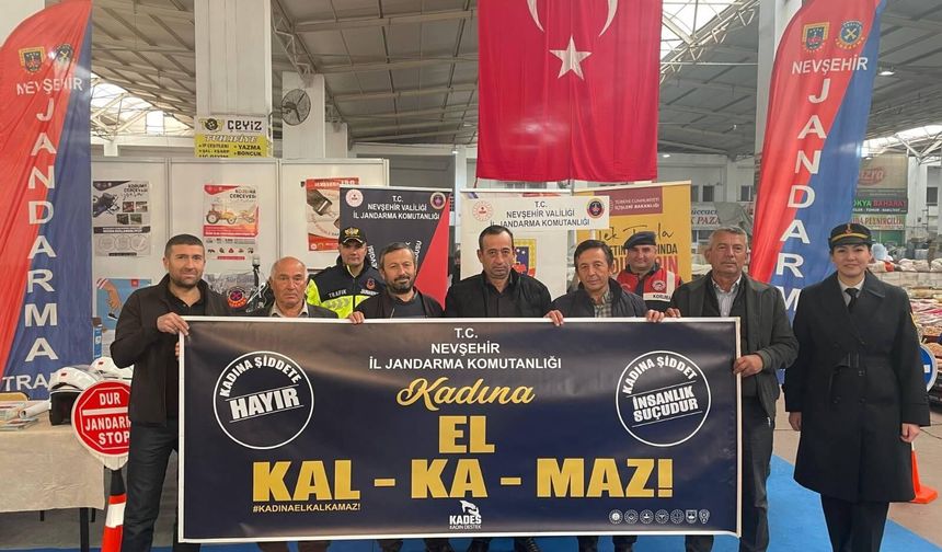 Jandarma Nevşehir Tarım fuarına stand açtı