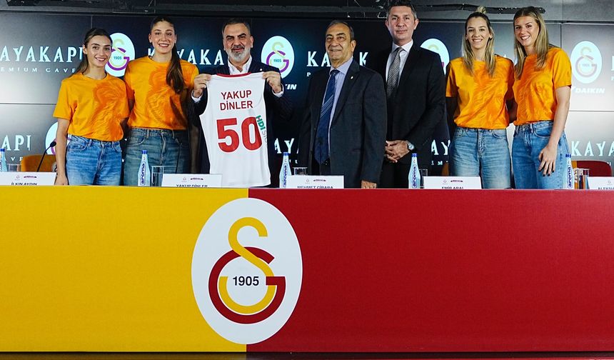 Kayakapı Ürgüp, Galatasaray'a 1 yıl daha sponsor odu