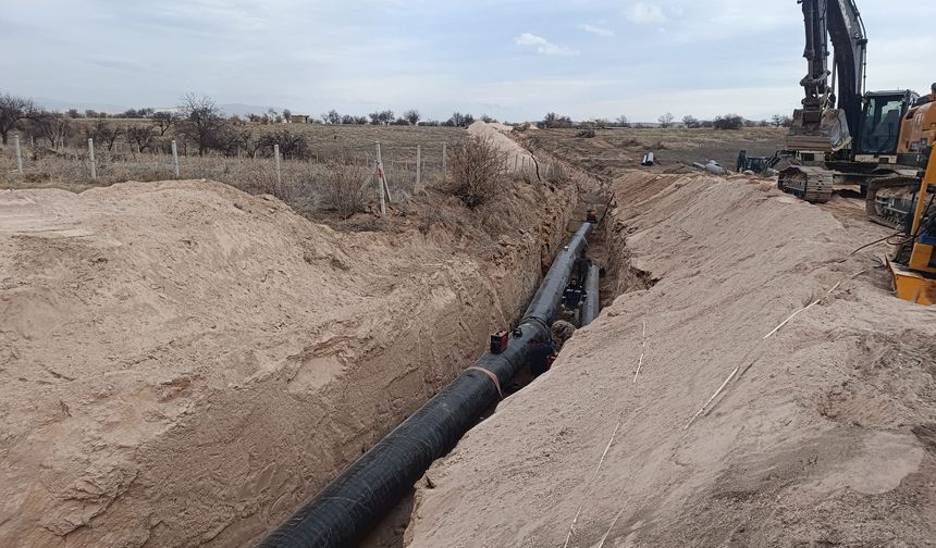 Nevşehir'e yılda 14.22 milyon metreküp içme suyu geliyor