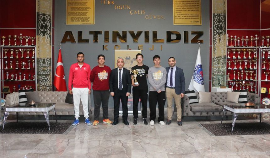 Altınyıldız Koleji Fen ve Anadolu Lisesi Masa Tenisinde Nevşehir Şampiyonu