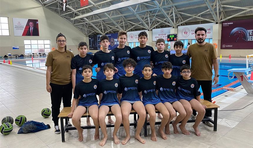 Nevşehir GSK U14 Sutopu Takımı Namağlup Lider