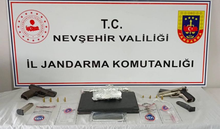 Nevşehir jandarmadan uyuşturucu operasyonu: 2 tutuklama