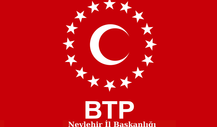 BTP Nevşehir teşkilatı 10 Ocak Çalışan Gazeteciler Gününü kutladı