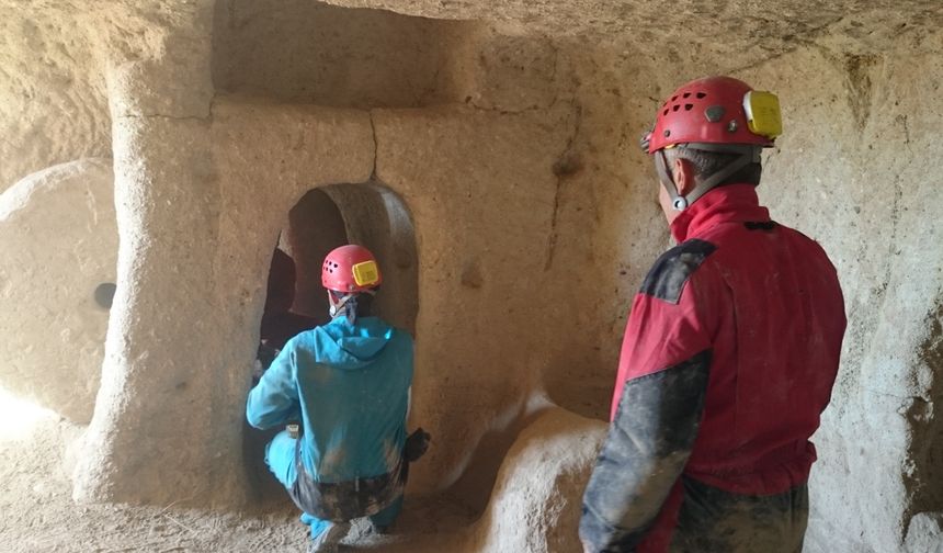 Kapadokya'da tarihi keşif: Avanos'ta yeraltı şehri bulundu