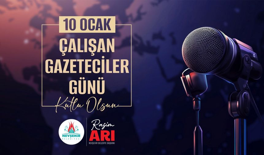 Başkan Arı’dan 10 Ocak Çalışan Gazeteciler Günü Mesajı