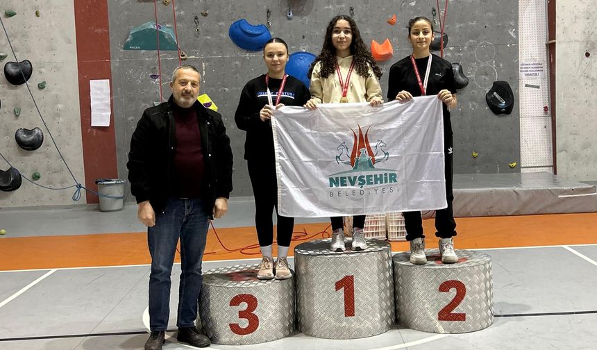 TDF İl Şampiyonasına Nevşehir Belediyesi Spor Damga Vurdu