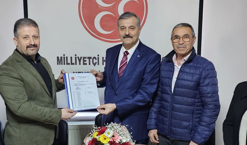 MHP Nevşehir Merkez İlçe Başkanı Serkan Oduncu oldu