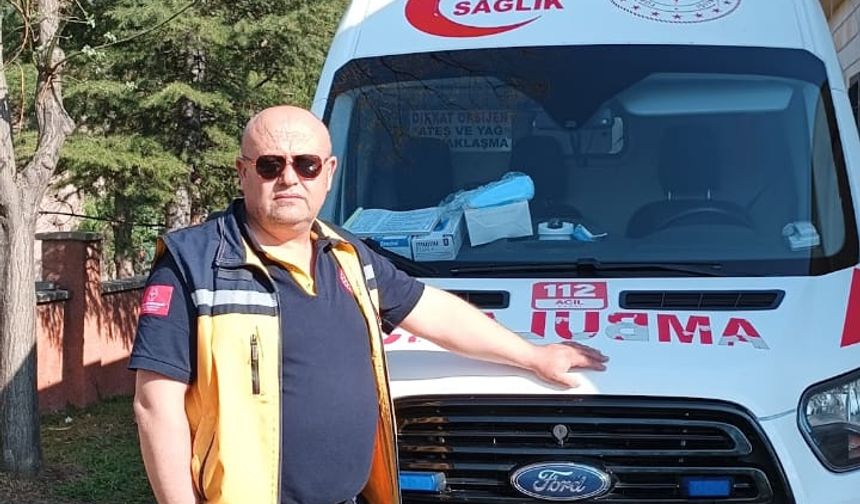 Nevşehir'de Ambulans Şoförü Arif Özdemir Emekliye Ayrıldı