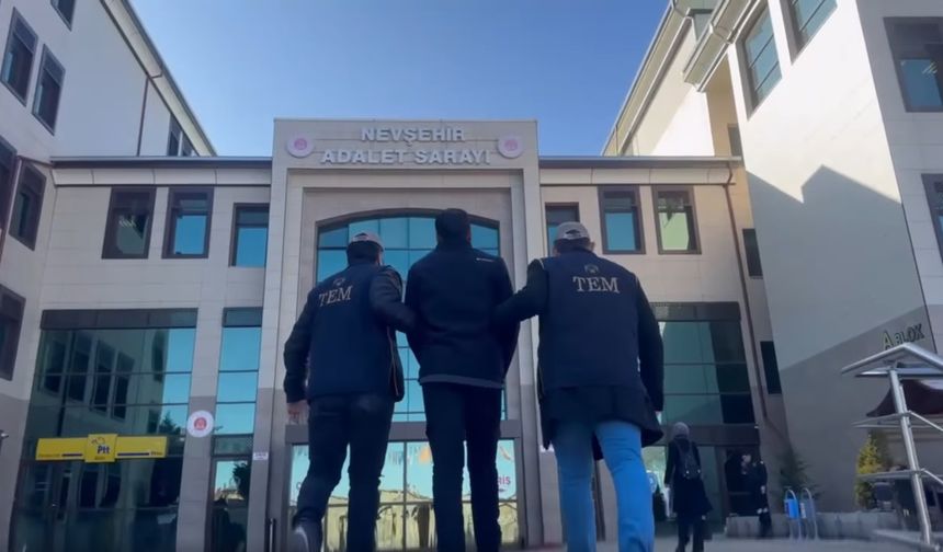 Nevşehir'de DEAŞ operasyonu: 1 tutuklama