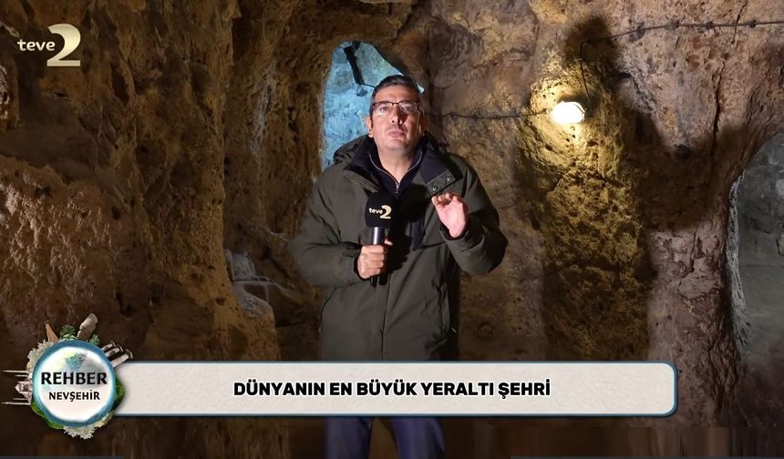 Dünya'nın en büyük yeraltı şehri Nevşehir'de