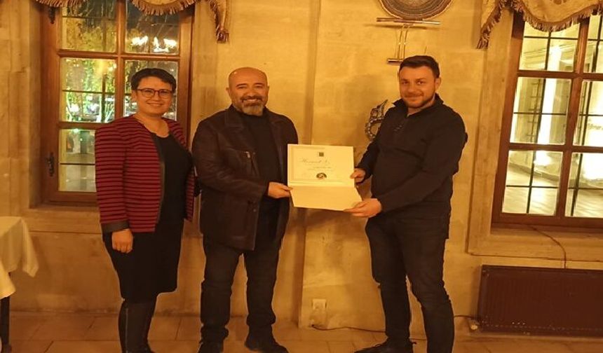 Nevşehir İMO'dan Mesleğin Ustalarına Plaket