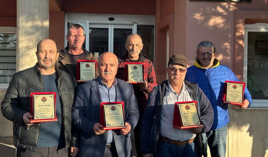 Nevşehir Karayolları personeli Şahin Kafalı emekliye ayrıldı