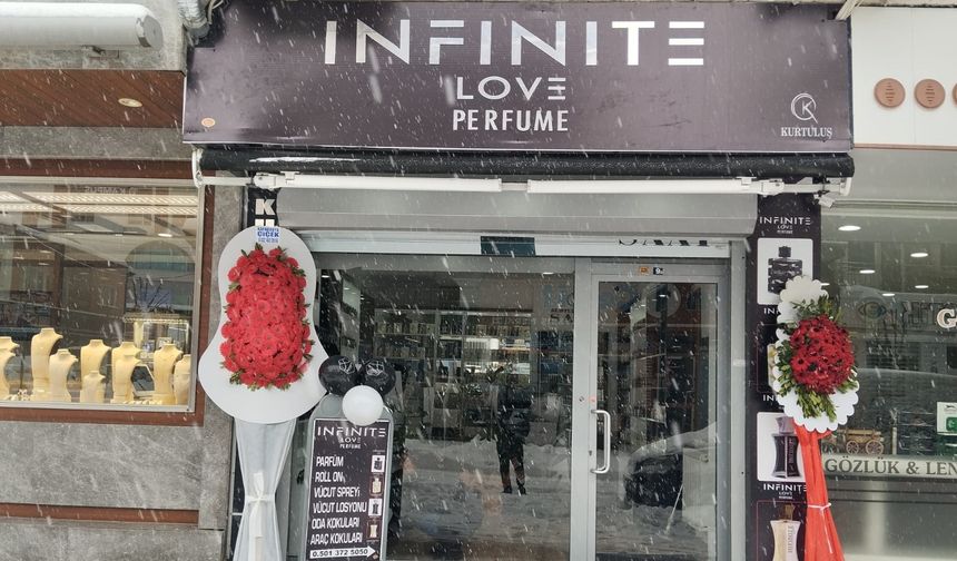 Nevşehir'de İnfinite Love Parfümeri açıldı