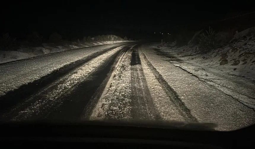 Nevşehir'de gizli buzlanmaya dikkat!