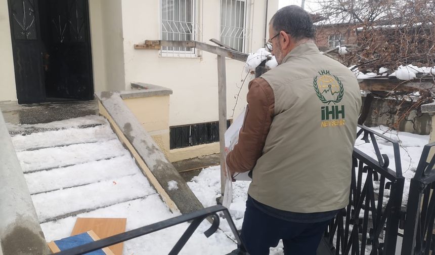 İHH Nevşehir’deki ihtiyaç sahiplerini unutmadı