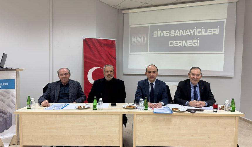 Nevşehir'de Bims Sanayi Derneği'nde Sonugelen güven tazeledi