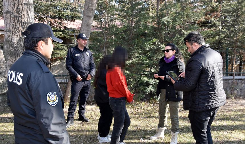 Nevşehir Polisi, cadde ve sokaklarda denetim yaptı