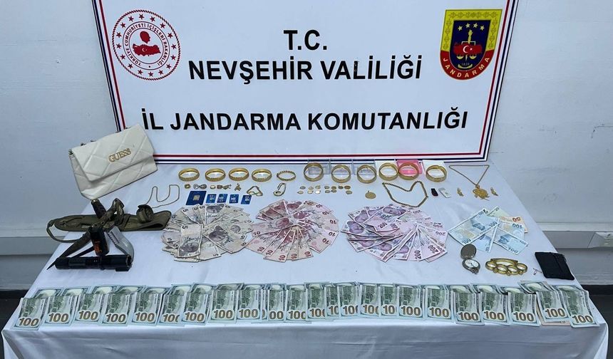 İskenderun'dan gelip Nevşehir'de hırsızlık yapan şüpheliye tutuklama