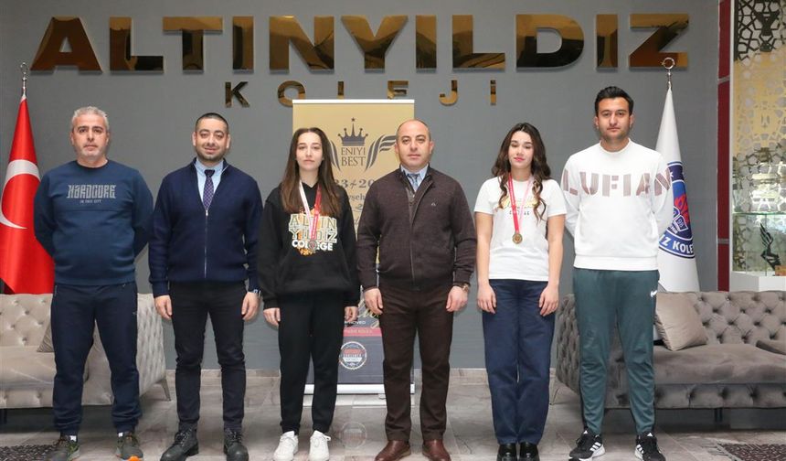 Altınyıldız Koleji Fen Lisesi Öğrencileri Teakwondo'da Nevşehir 1. ve 2. si