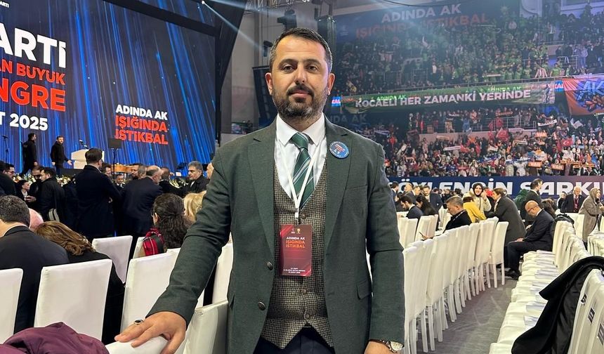 Orçun Karakaya’dan AK Parti 8. Olağan Büyük Kongresi’ne Tebrik Mesajı