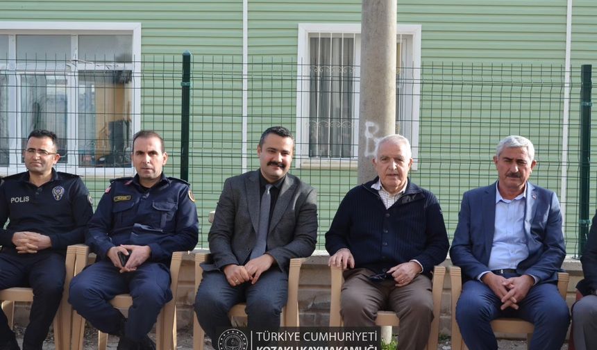 Kaymakam Gürkan'dan Dr. Doğan Birgül’e taziye ziyareti