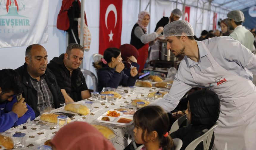 Nevşehir'de Gönül Sofrası Heyecanı 25. Gününde